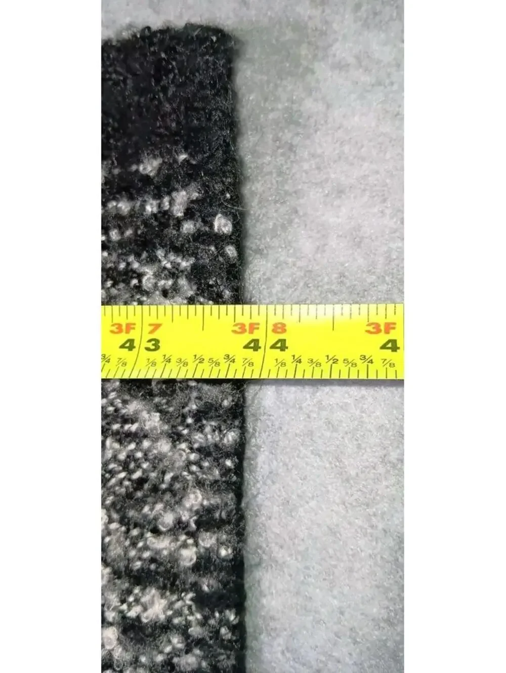 Woolrich Open Shaw Poncho Wrap Unisex One Size Black White And Grey Gray Knit
